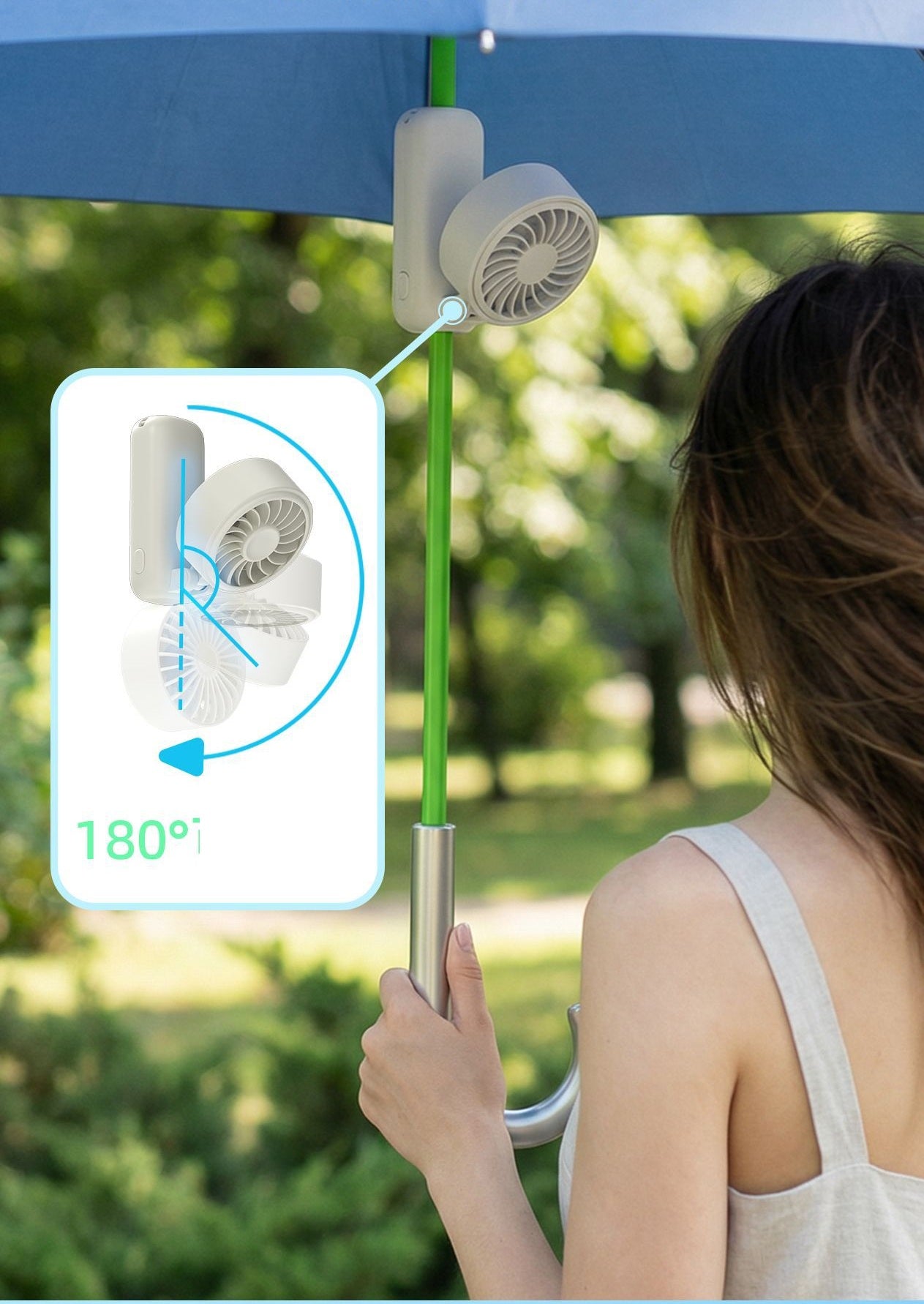 # Multifunctional Folding Handheld Fan