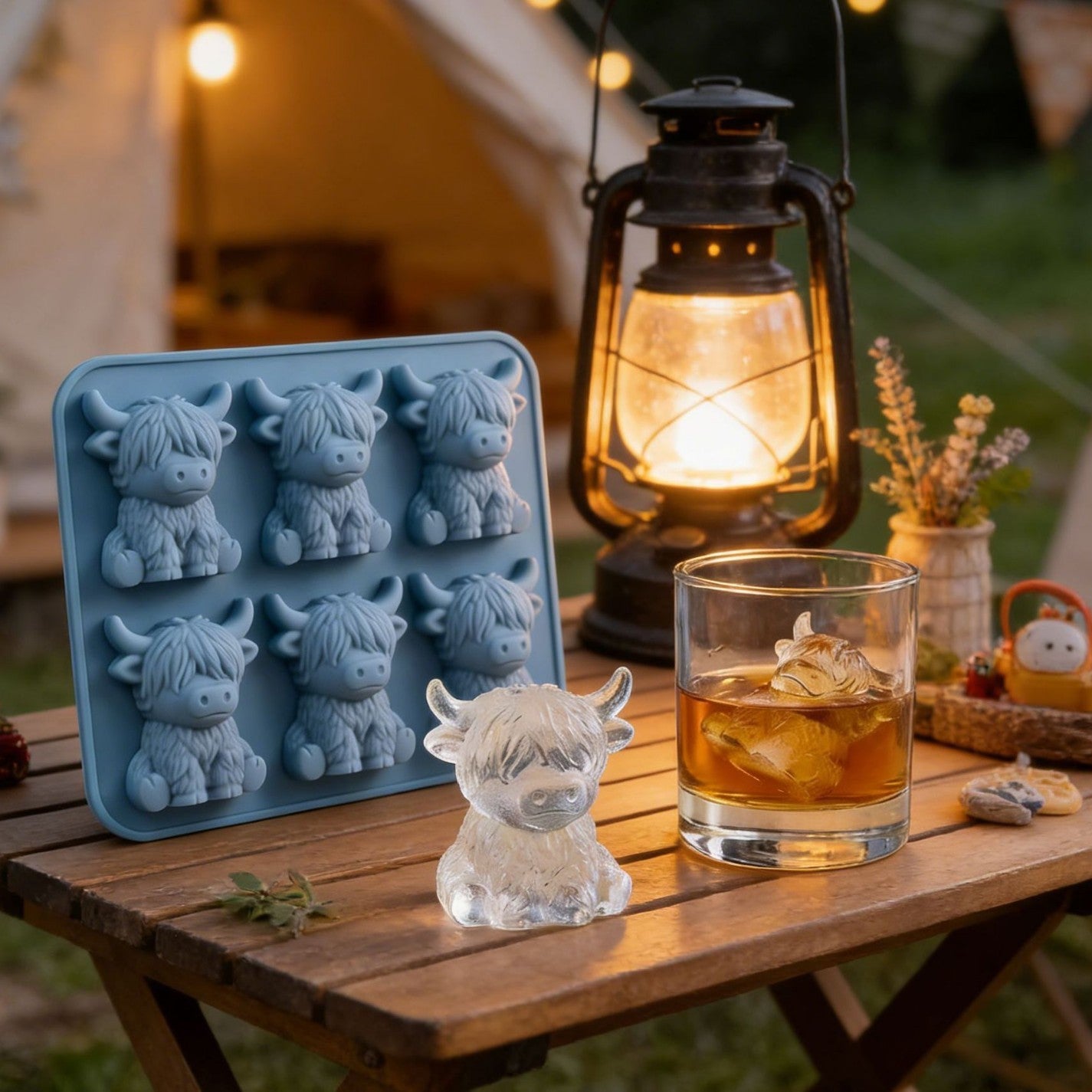 # Yak-Shaped Large Ice Cube Mold