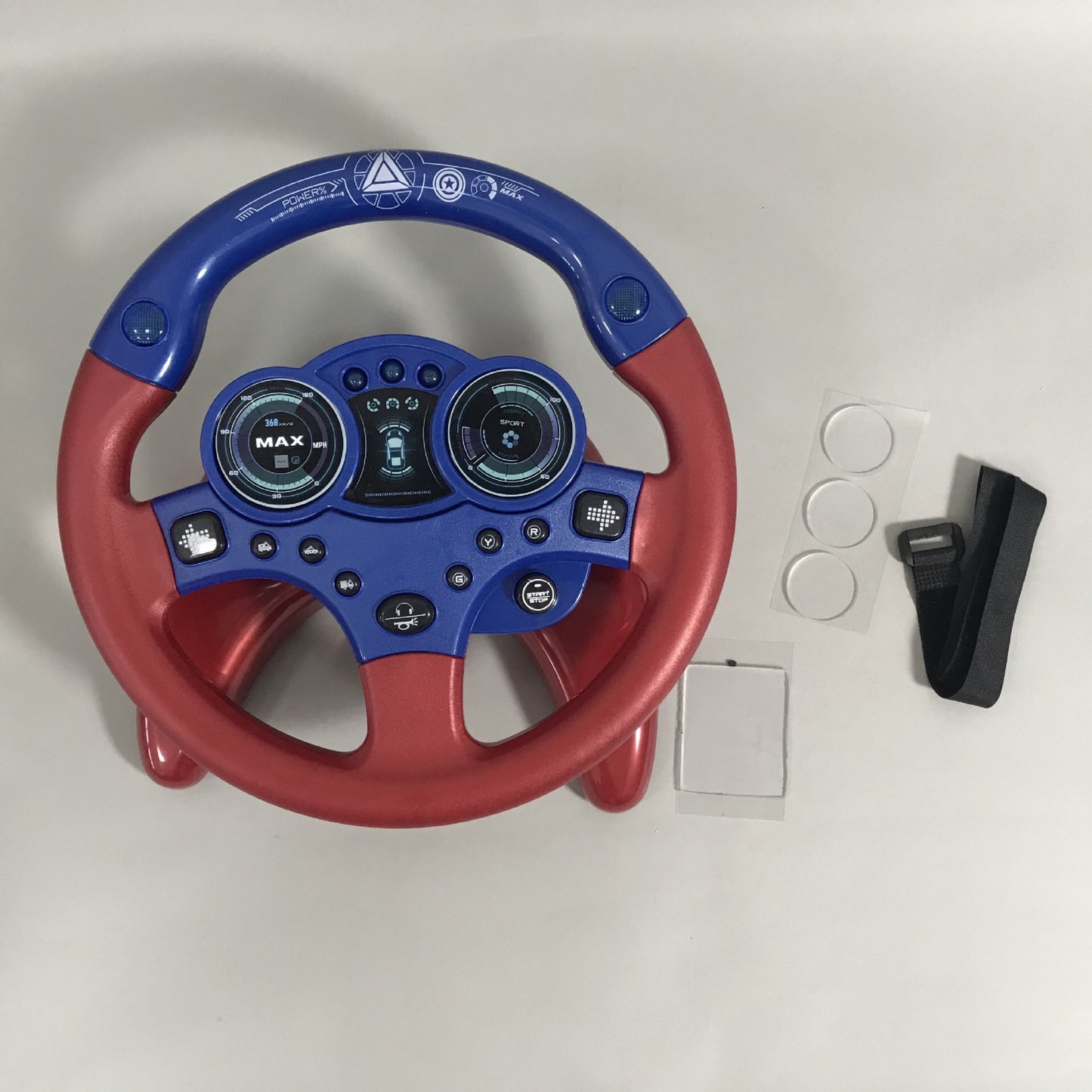 Passenger Seat Steering Wheel Toy