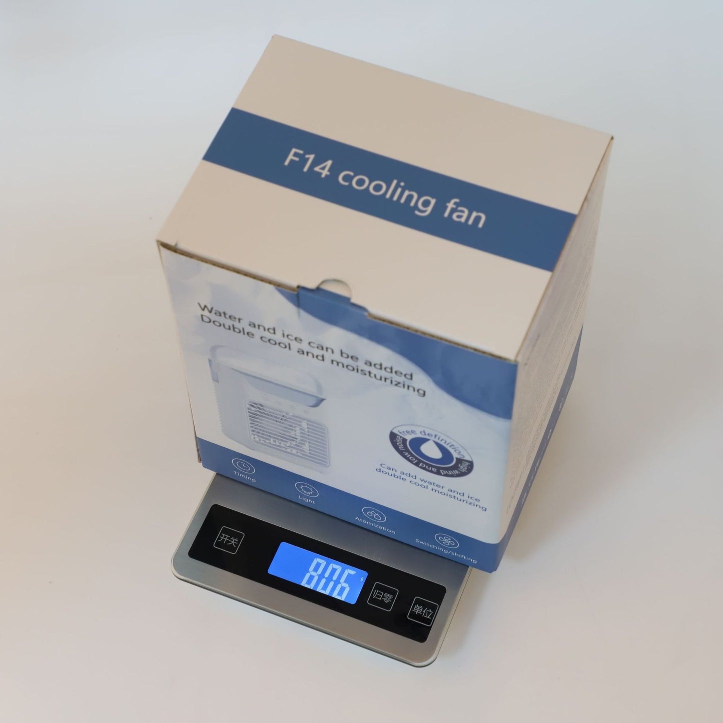 # Mini Desktop Air Cooler with Humidifier
