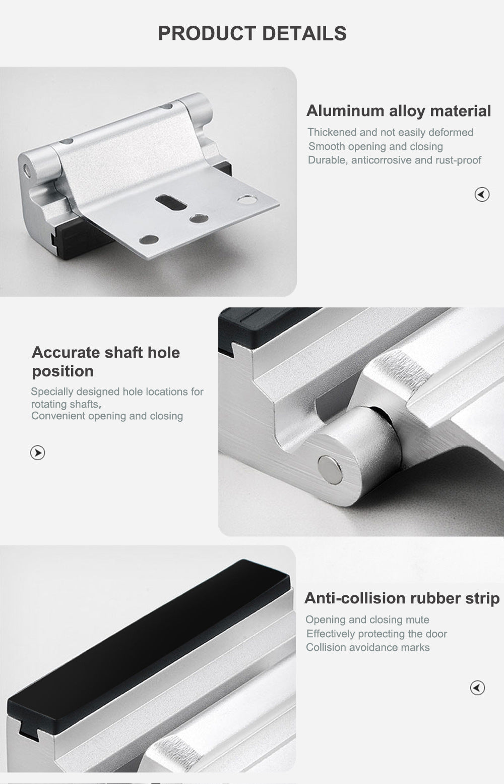 Home Safety Door Lock Hinge