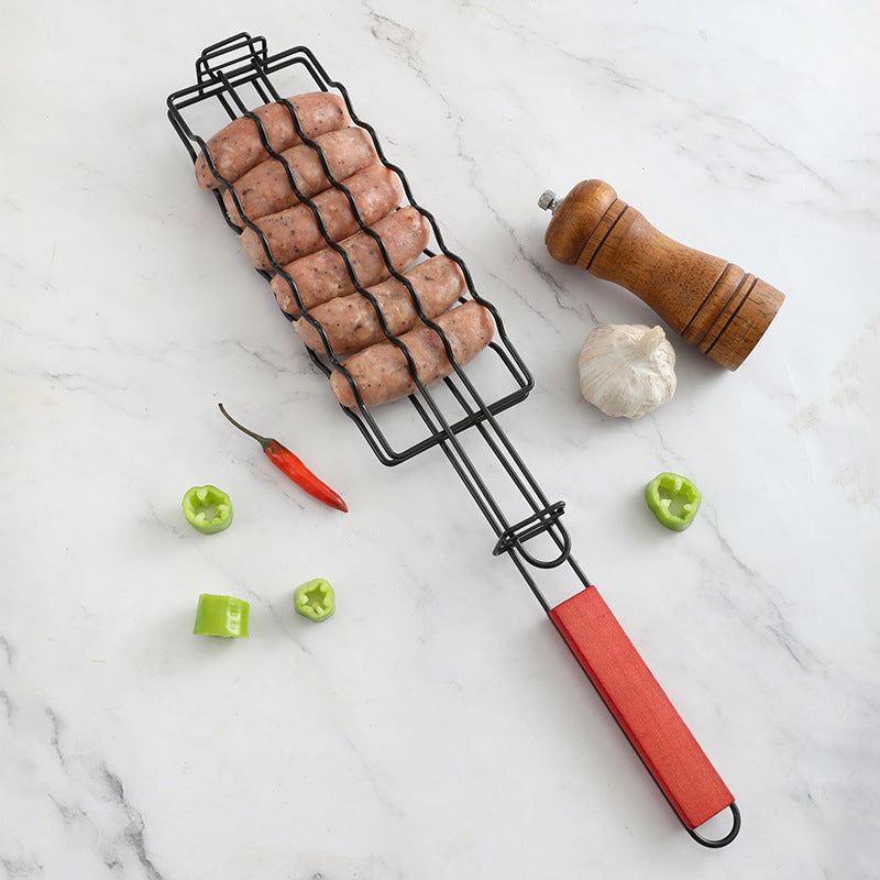 # Black Iron Sausage Grill Basket