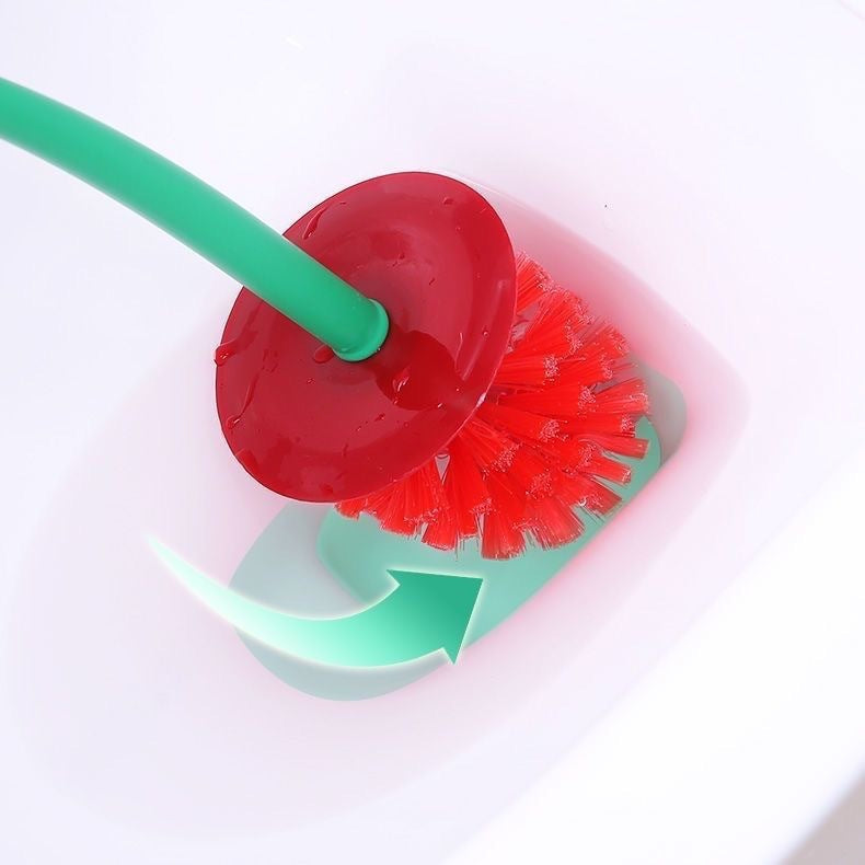 # Creative Cherry Long-Handled Toilet Cleaning Brush
