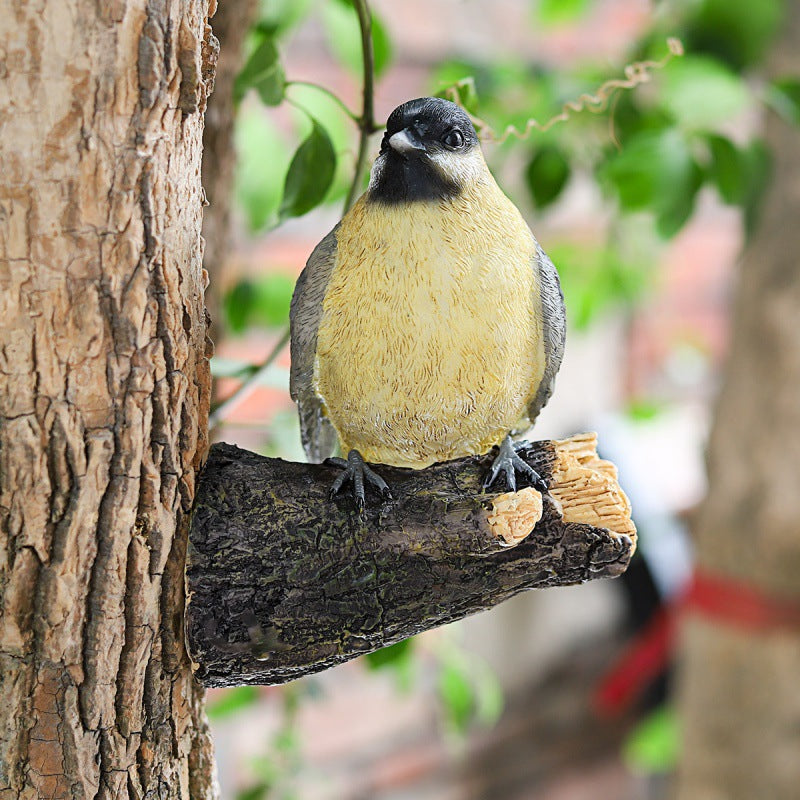 Simulated Bird Resin Garden Ornament