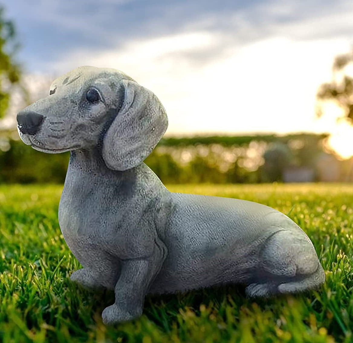 # Resin Dog-Shaped Home Decor Ornament