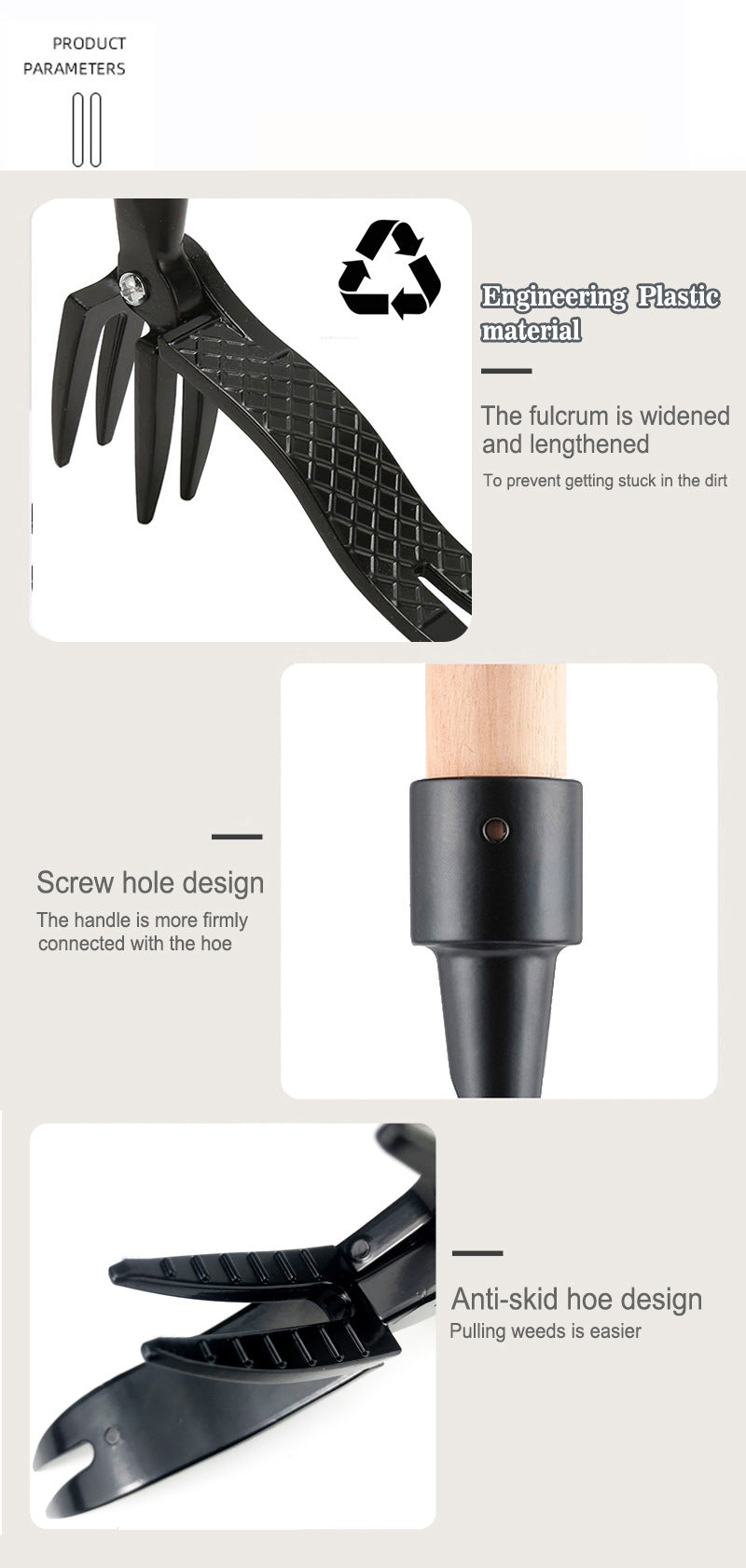 Standing Manual Garden Weeder
