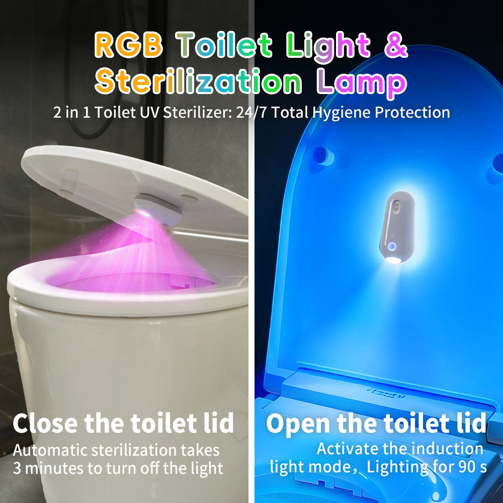 # Human Body Induction Sterilizing Toilet Light