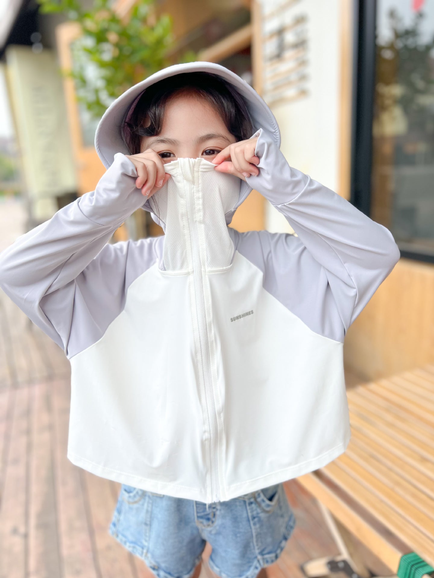 Children's Ice Silk Breathable Sun Protection Clothing