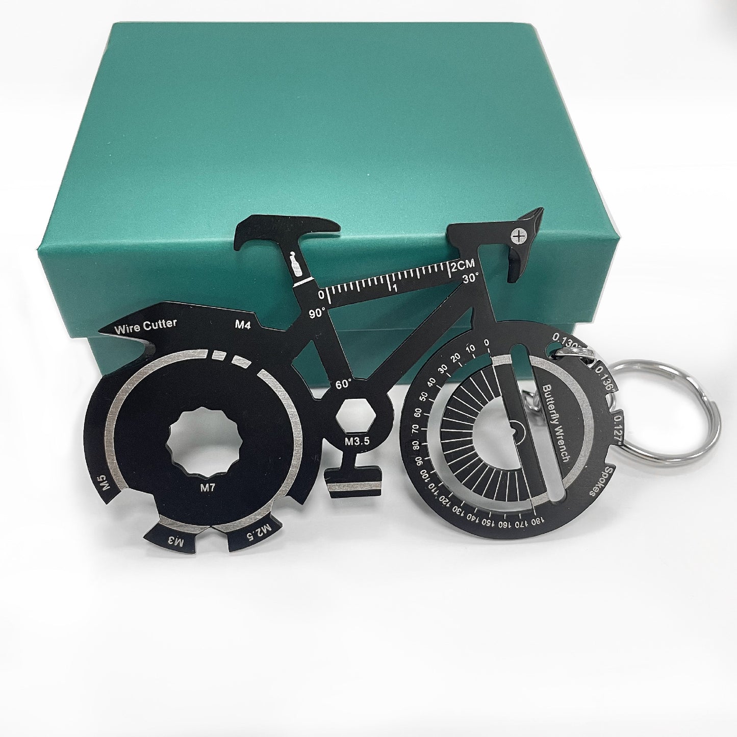 # 20-in-1 Bicycle-Shaped Multi-Tool