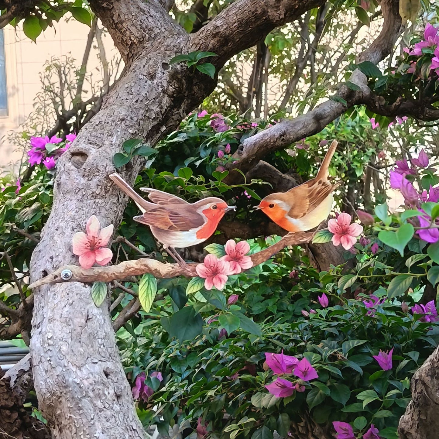 Metal Bird Outdoor Wall Decor