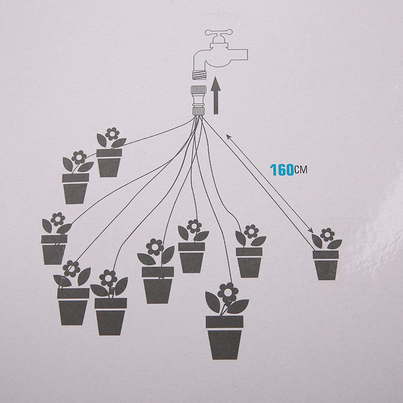 # 10-Head Automatic Drip Watering Kit for Lazy Plants