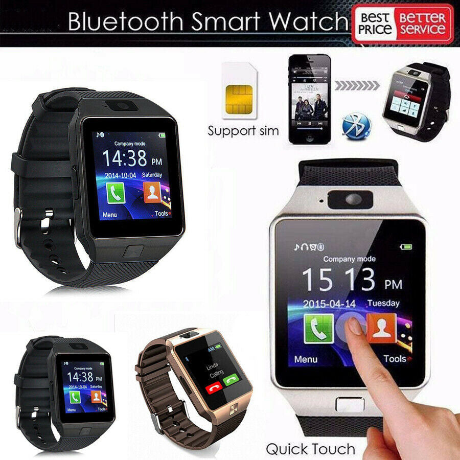 DZ09 Smart Bluetooth Watch with Calling Function