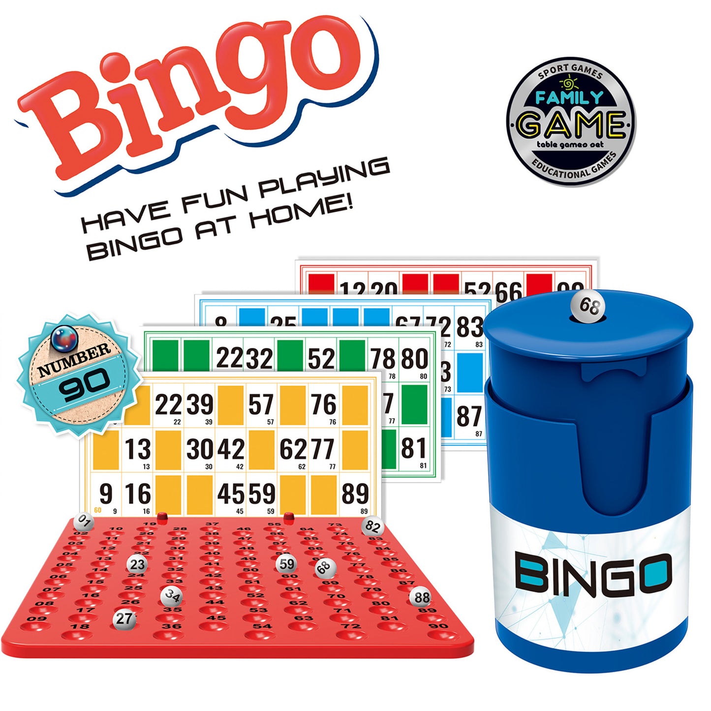 Children's Bingo Board Game