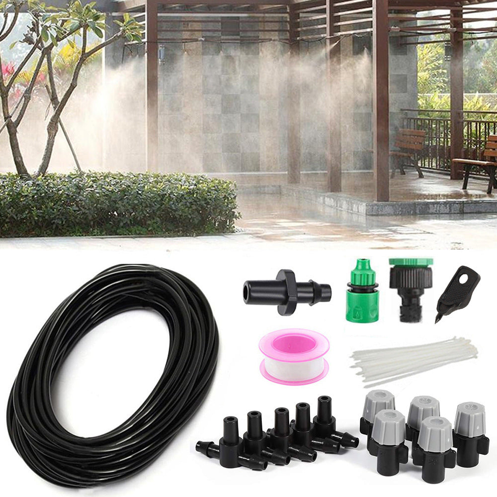# DIY Drip Irrigation/Mist Irrigation System for Backyard Gardens