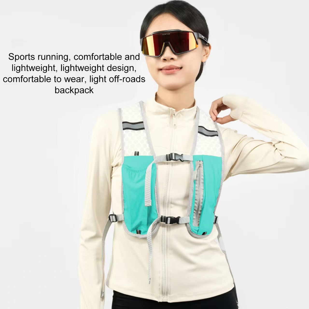 # Lightweight Outdoor Sports Vest Storage Backpack