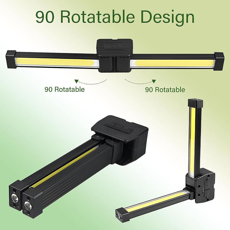 High-Intensity Folding COB Work Light Flashlight