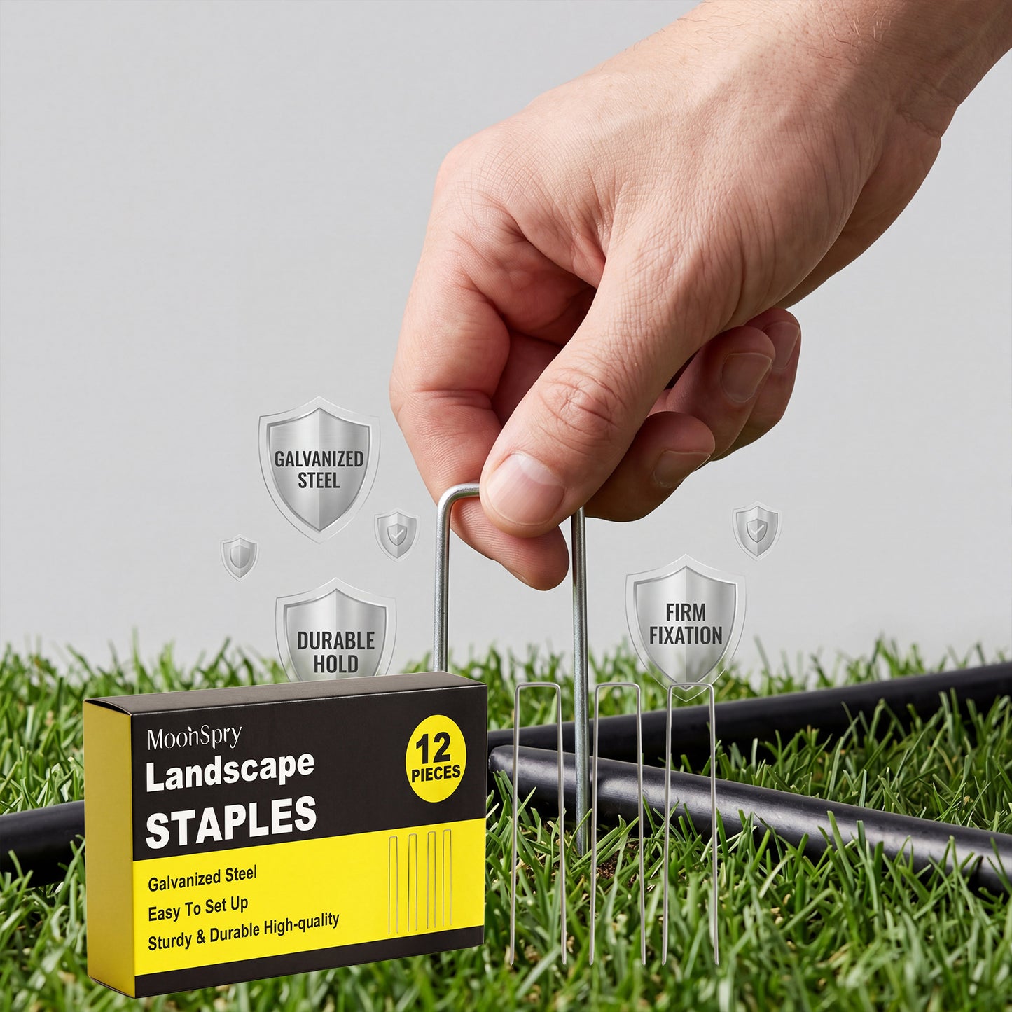 # Outdoor Multi-Purpose Galvanized Steel Landscape Pegs