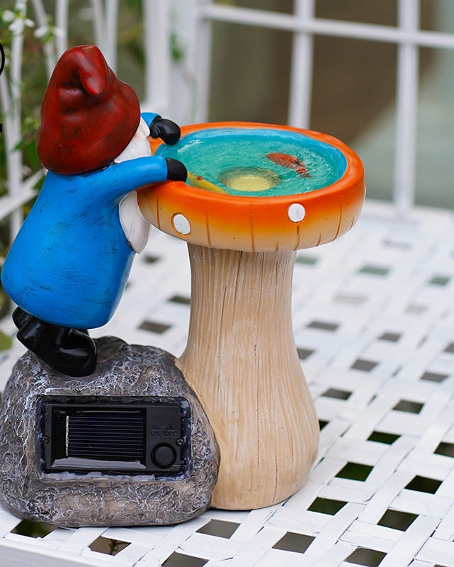 # Solar-Powered Dwarf Garden Decorative Ornament