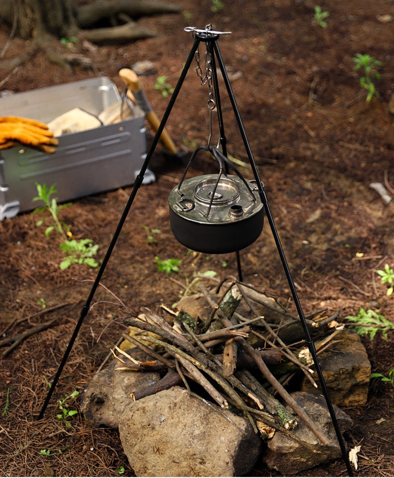 # Five-Section Outdoor Campfire Pot Tripod