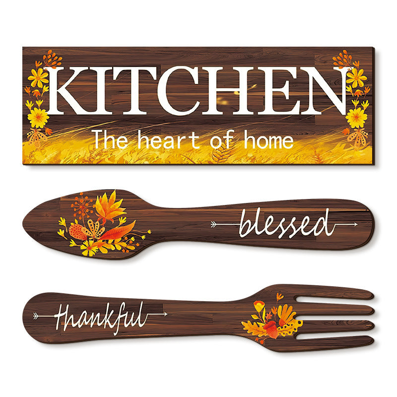 Wooden Wall Hanging Tag