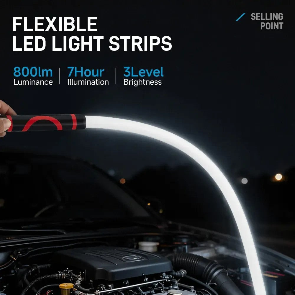 # Bendable LED Auto Repair Flashlight