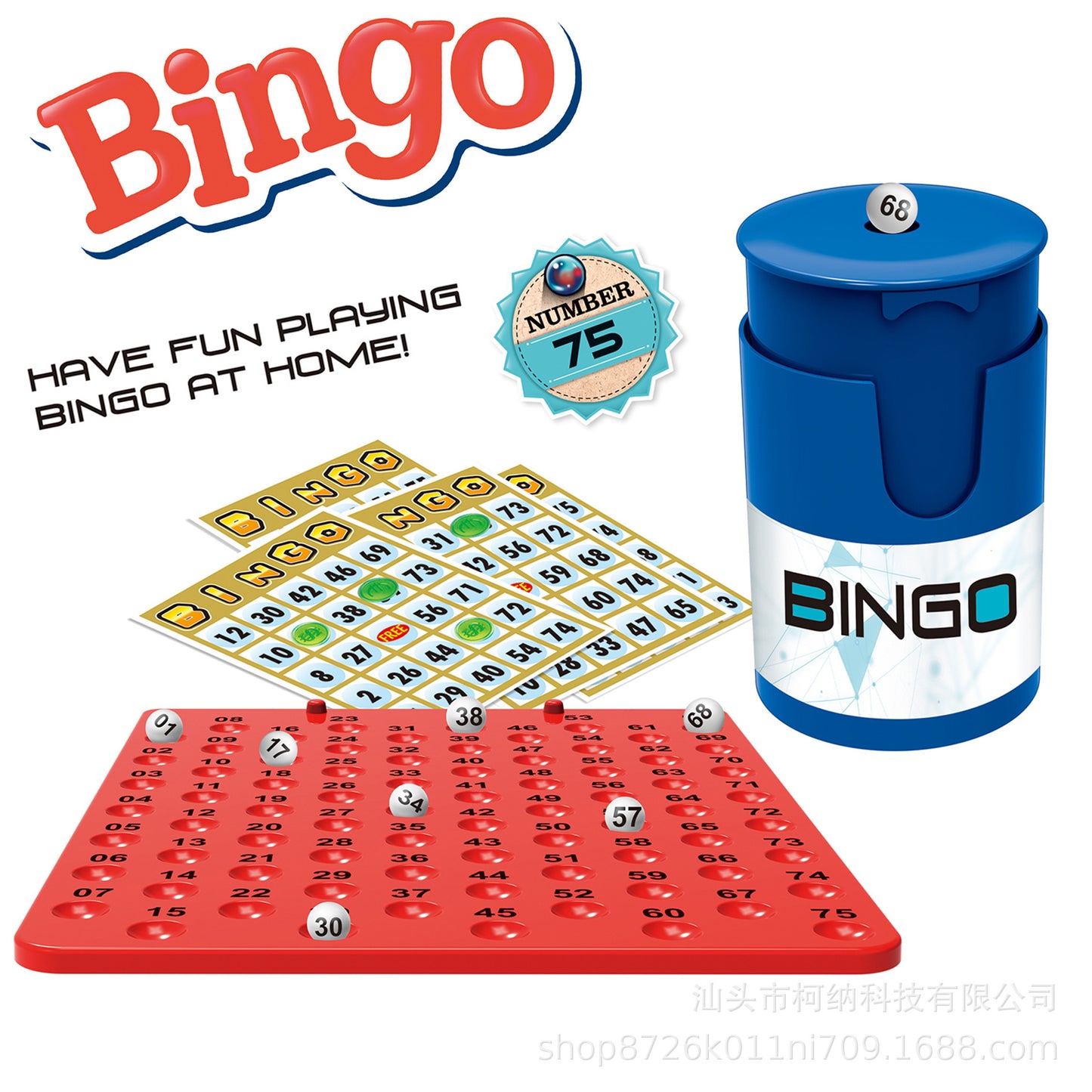 Children's Bingo Board Game