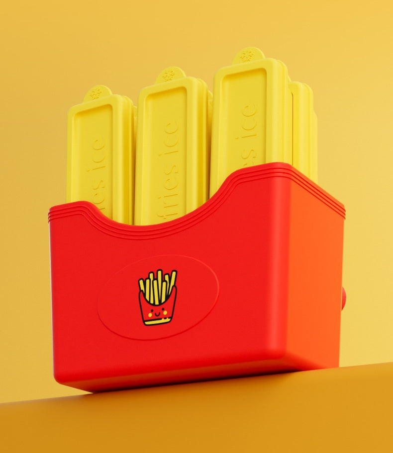 # French Fry-Shaped Silicone Ice Cube Mold