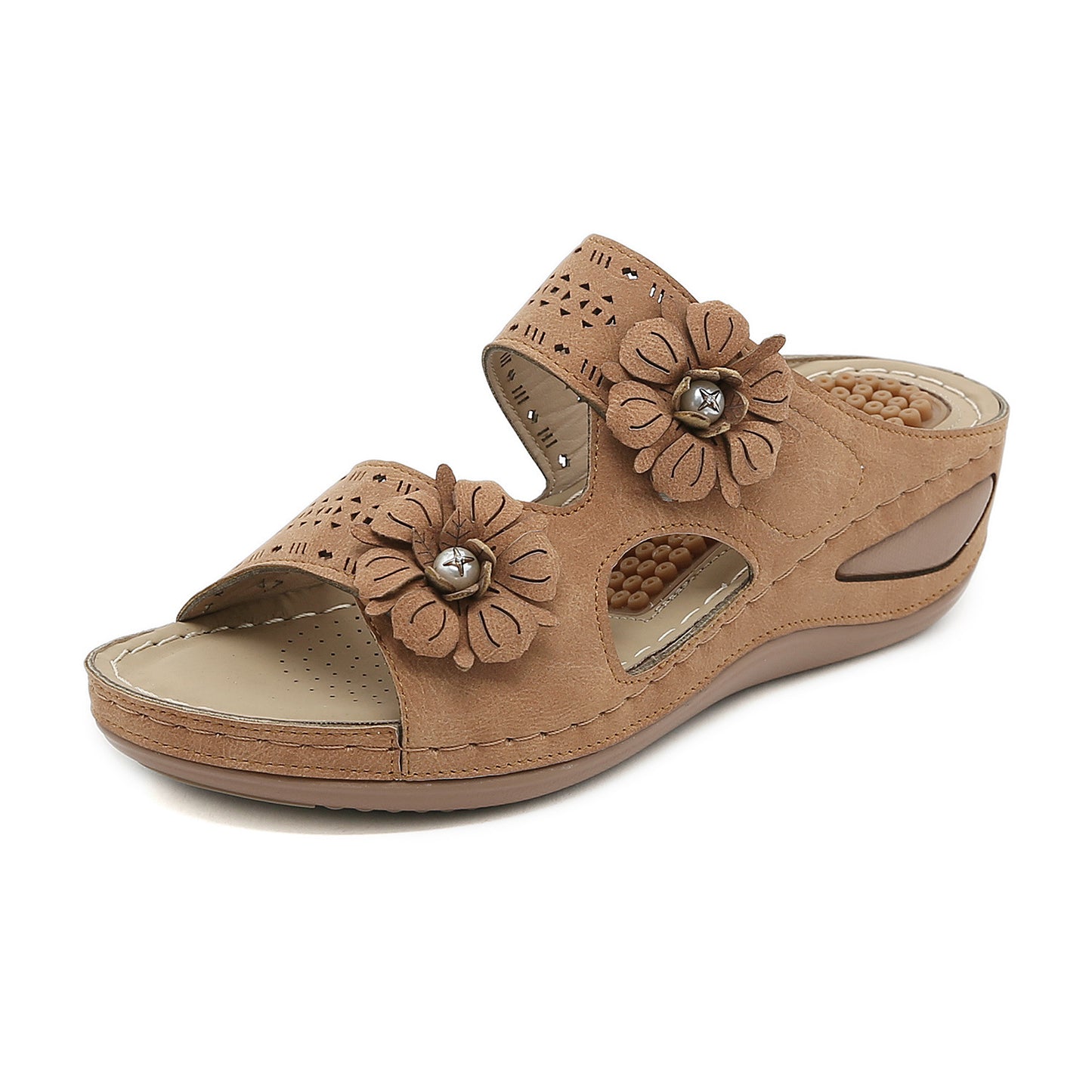 # Women's Plus Size Wedge Heel Casual Slippers