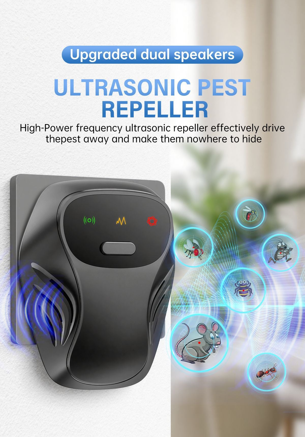 Multifunctional Insect and Rodent Repellent