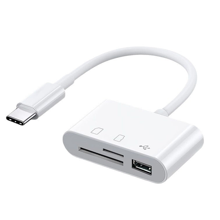 TYPE-C 3-in-1 Multifunctional Card Reader