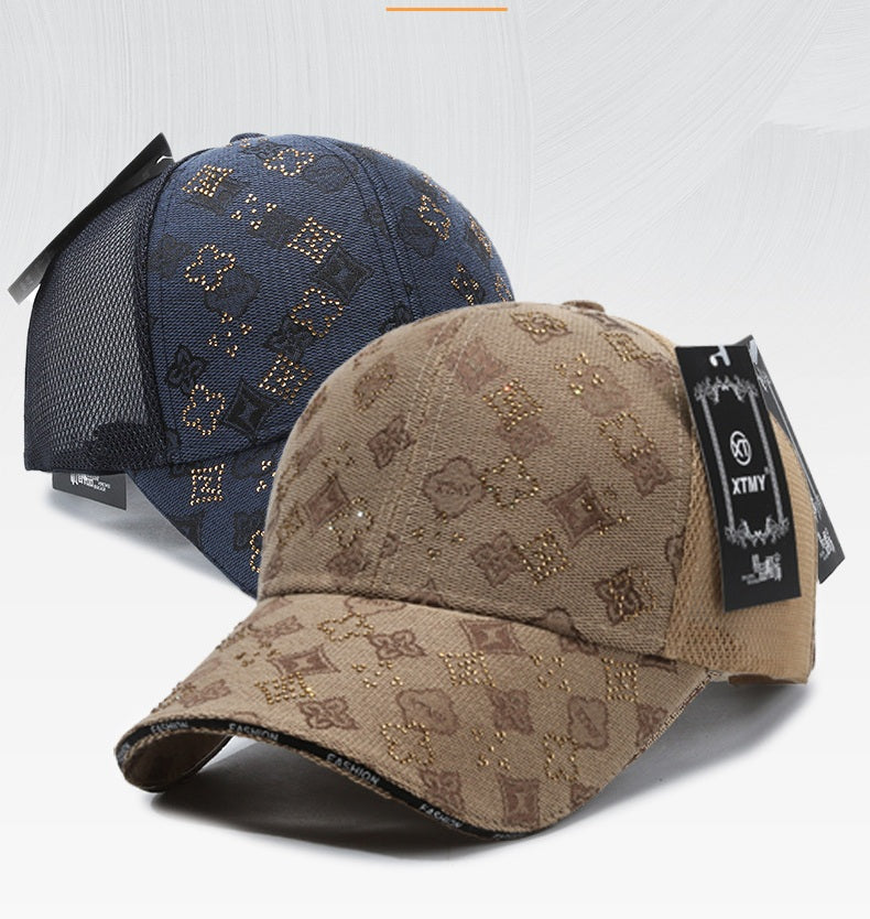 # Hard-top Mesh Breathable Sun Protection Baseball Cap