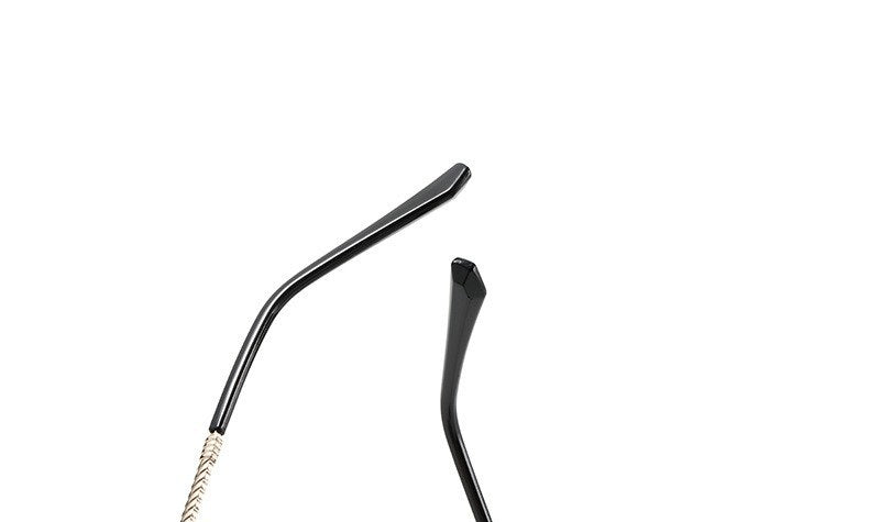 # New Metal Frame Oval Men's Sunglasses