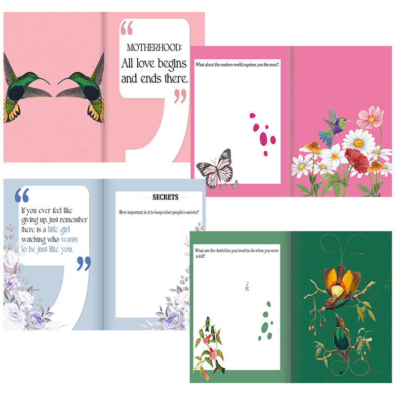 # 100 Questions Notebook for Mom