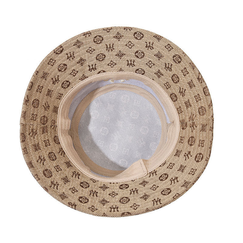 # New Spring/Summer Letter Embroidered Sun Hat