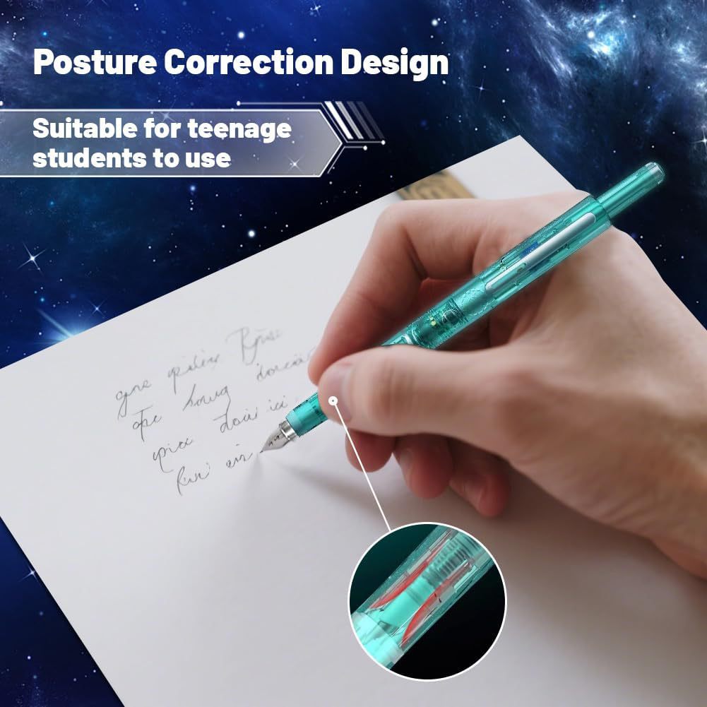 Retractable Fountain Pen Set