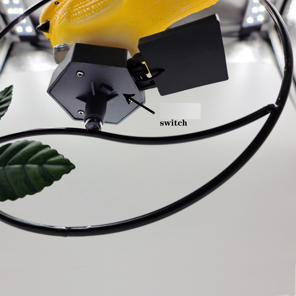 Solar-Powered Wrought Iron Hanging Garden Light