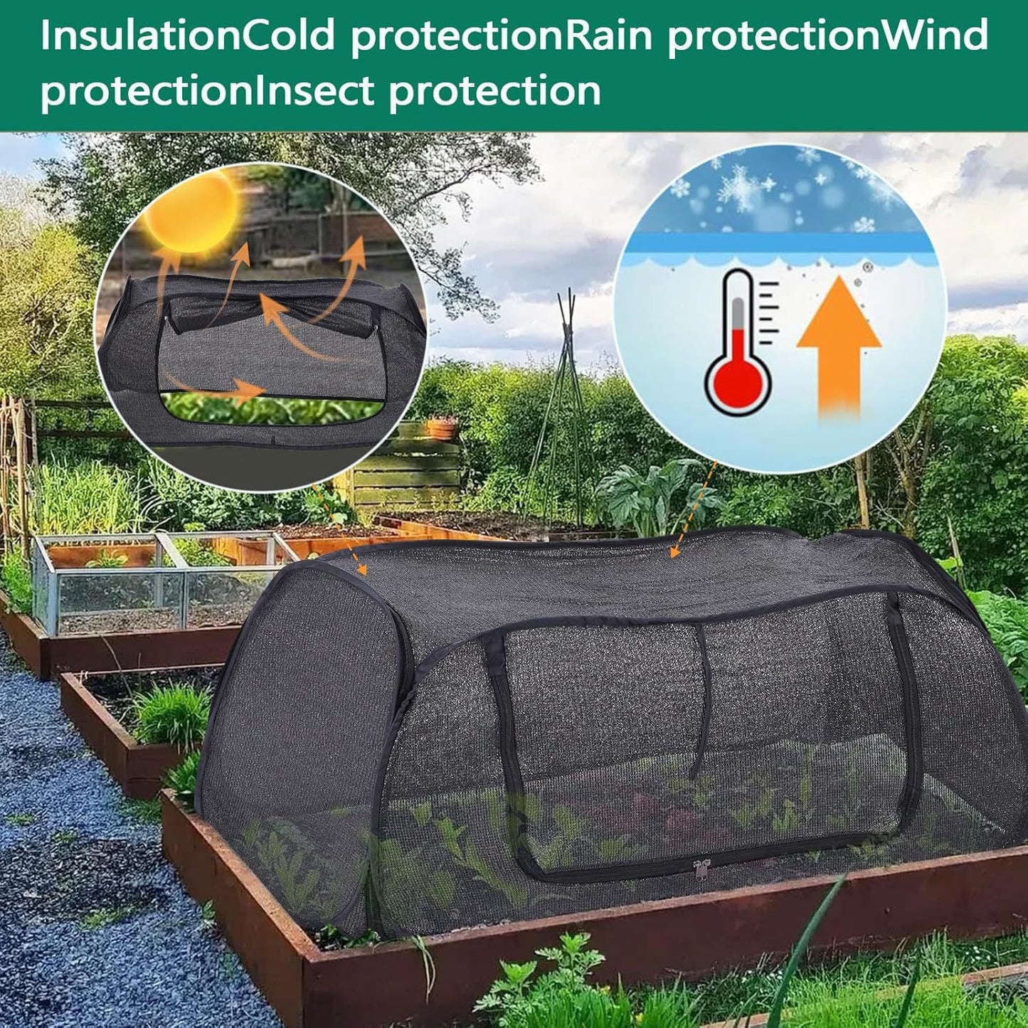 # Pop-up Plant Protective Cover