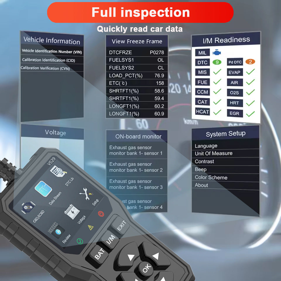 Car OBD2 Fault Diagnostic Tool