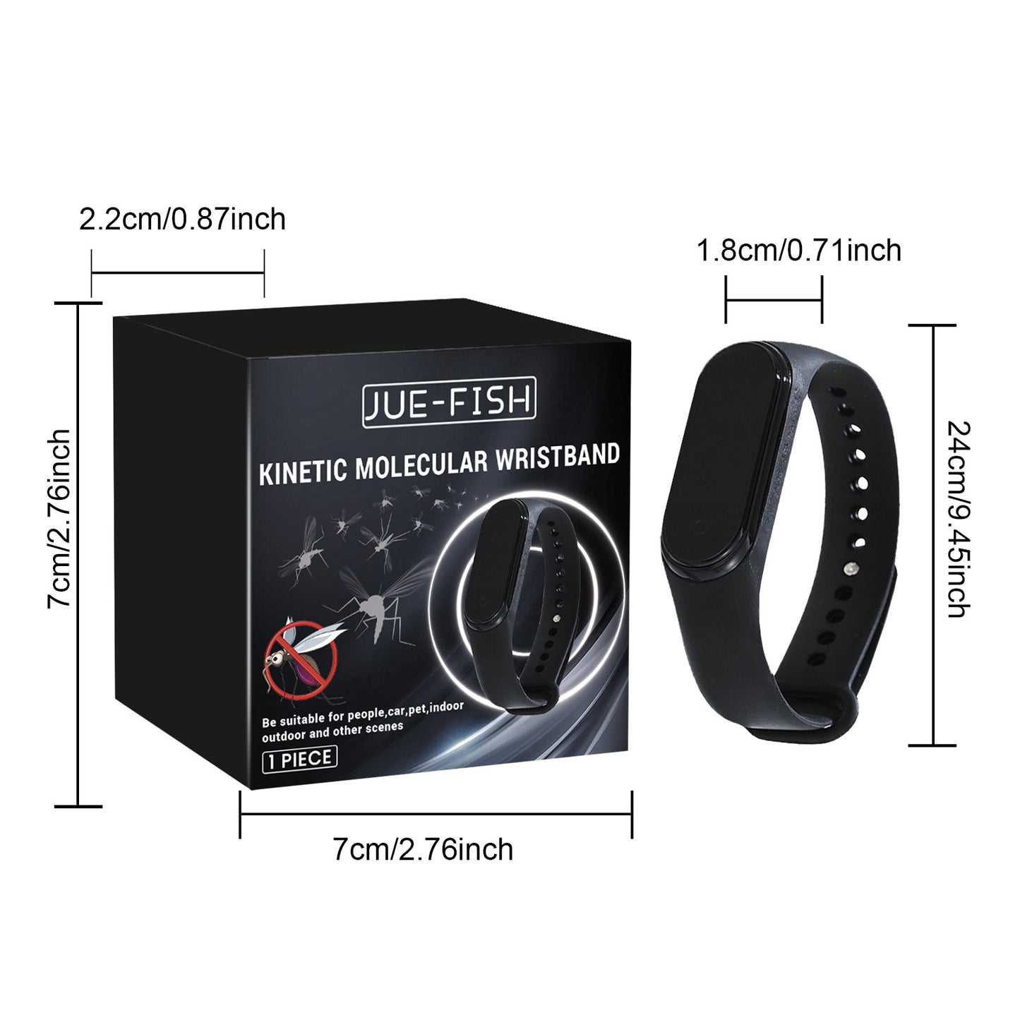 # Portable Silicone Mosquito Repellent Watch