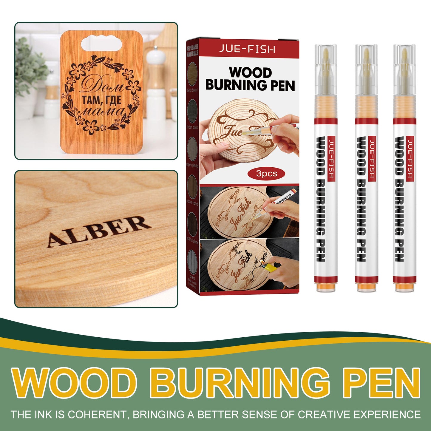 Wood Burning Pen Set