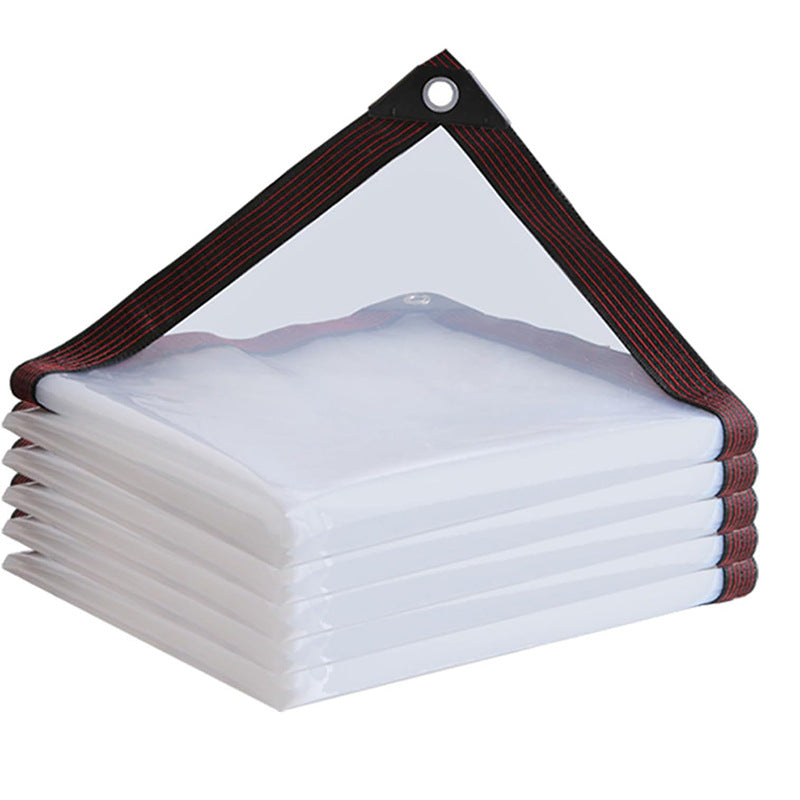 # Thickened Perforated Transparent PE Rainproof Fabric