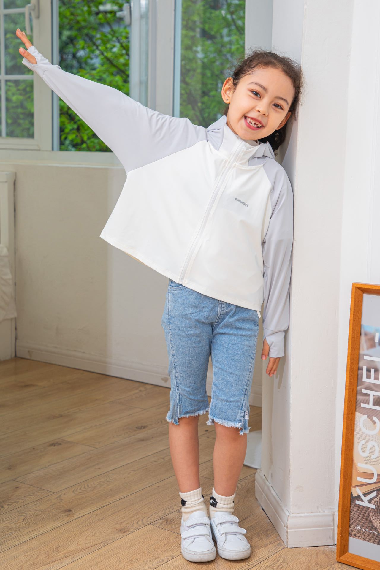 Children's Ice Silk Breathable Sun Protection Clothing