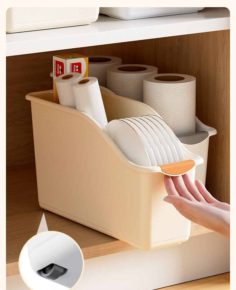 Vertical Slanted Opening Storage Basket