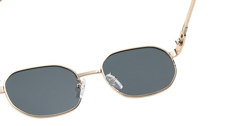 # New Metal Frame Oval Men's Sunglasses