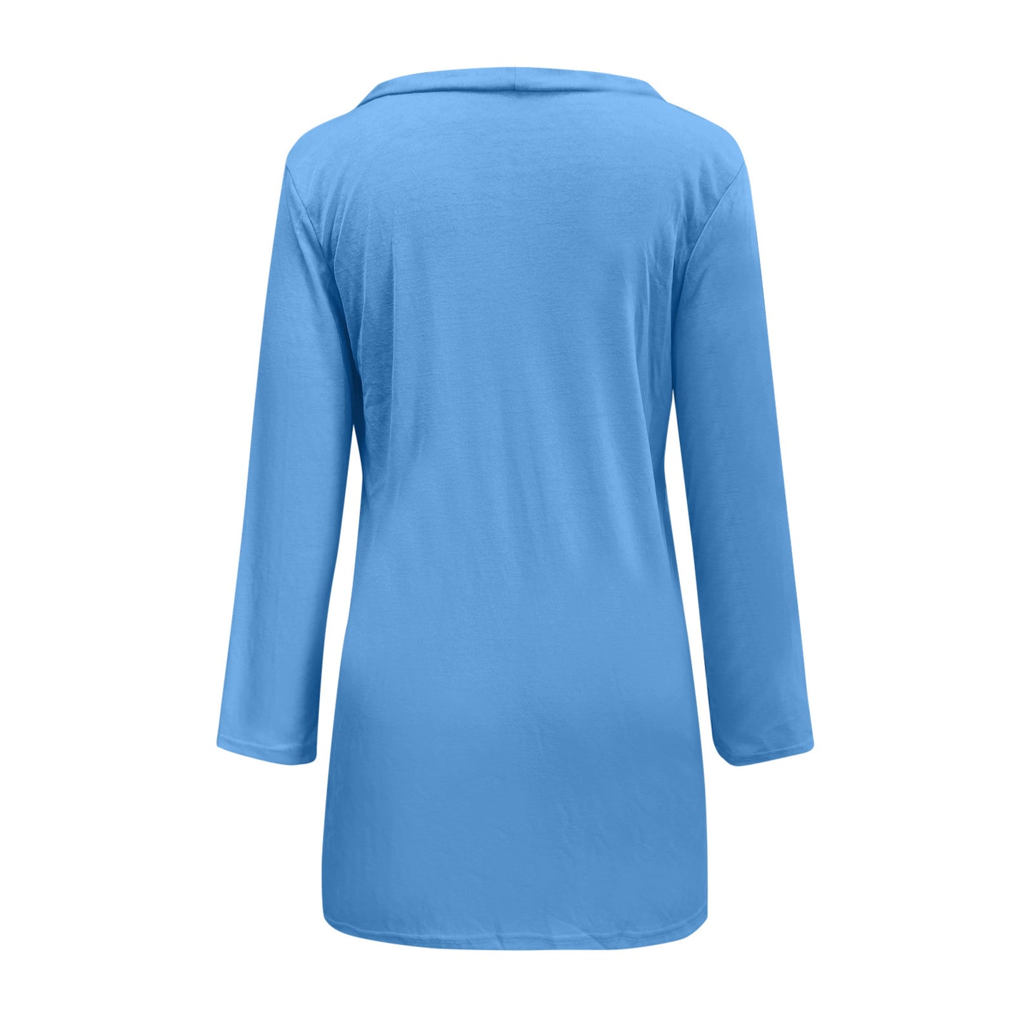 # Women's Solid Color Long-Sleeved Cardigan/Outerwear