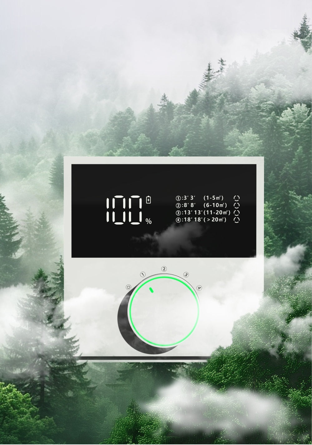 # Desktop Smart Negative Ion Air Purifier