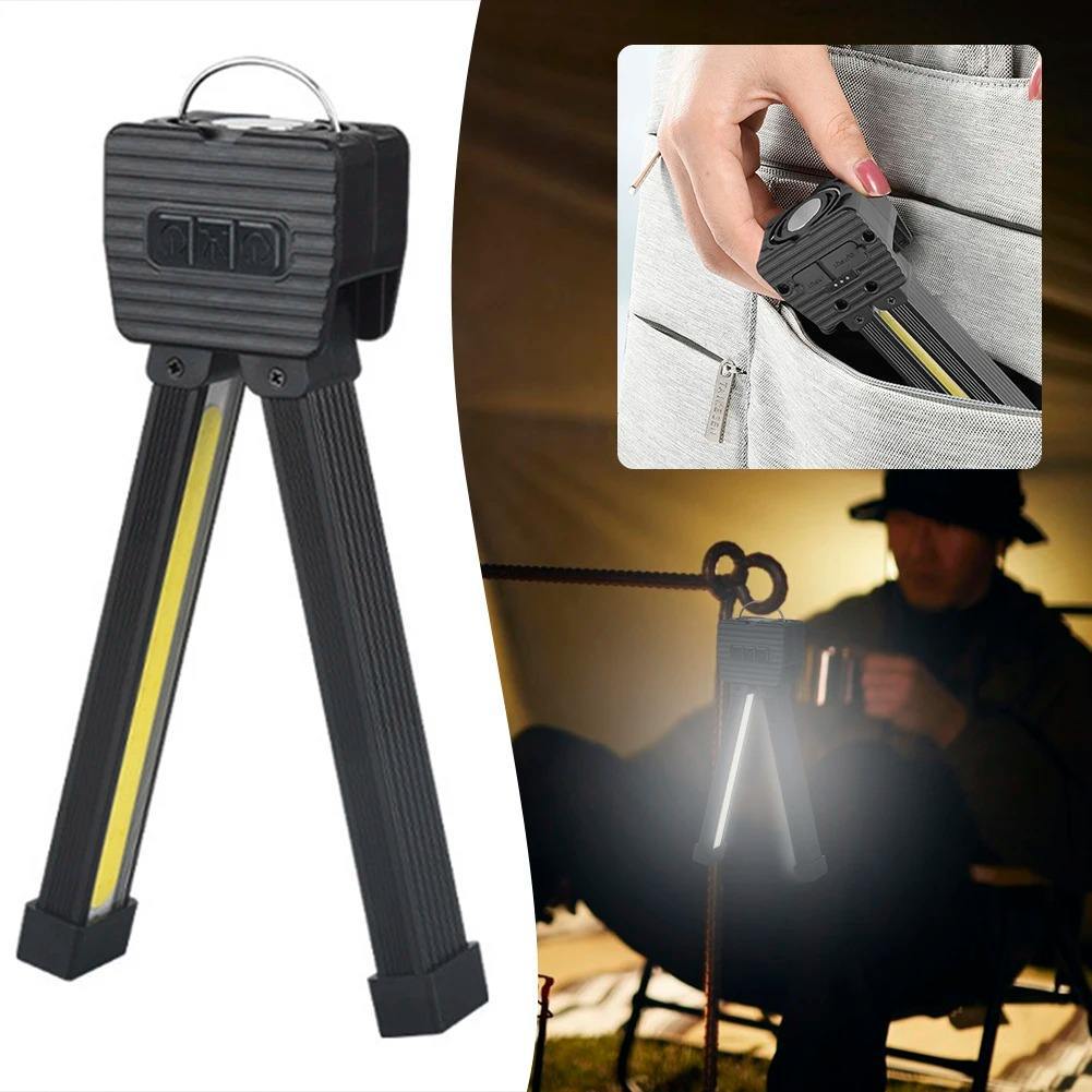 High-Intensity Folding COB Work Light Flashlight