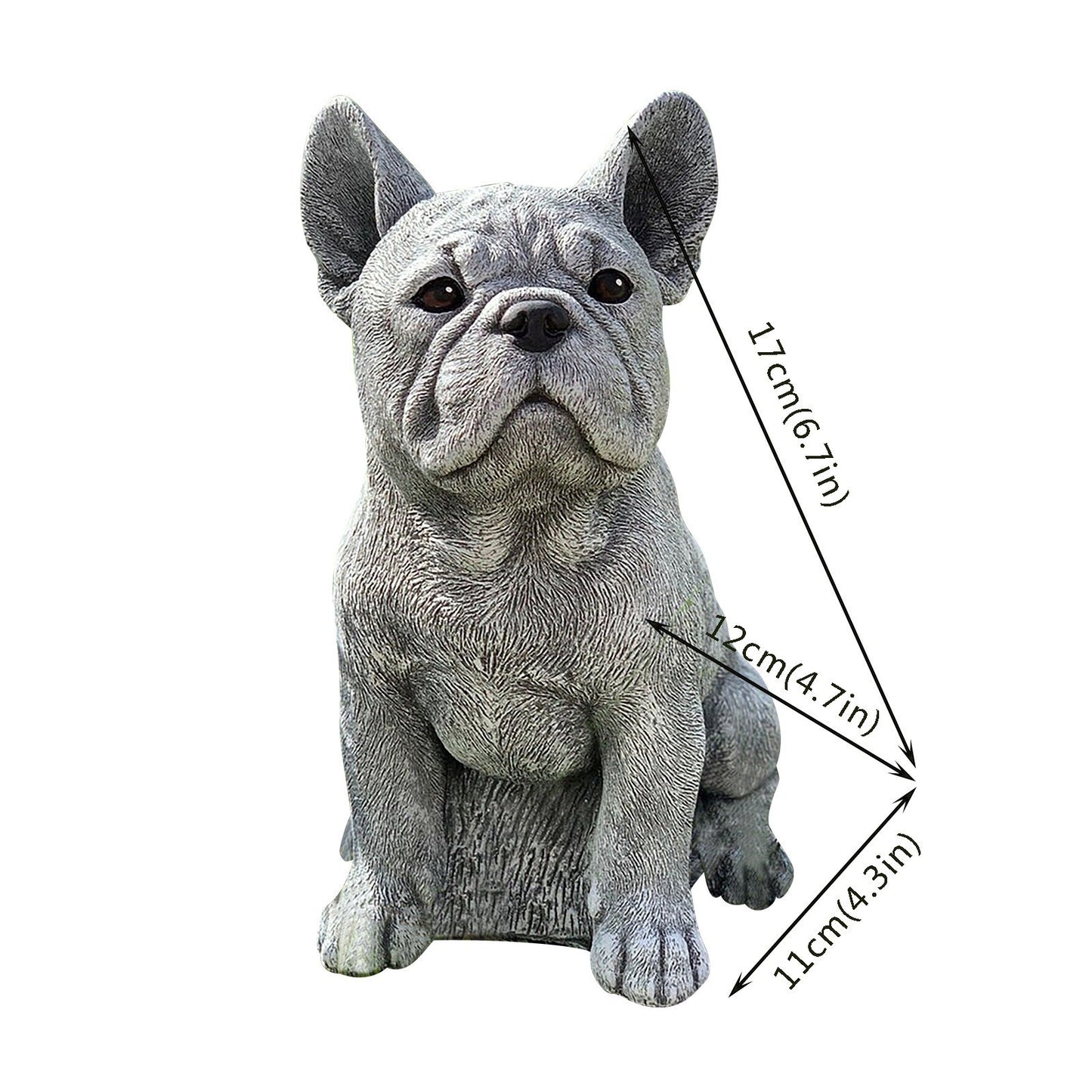 # Resin Dog-Shaped Home Decor Ornament
