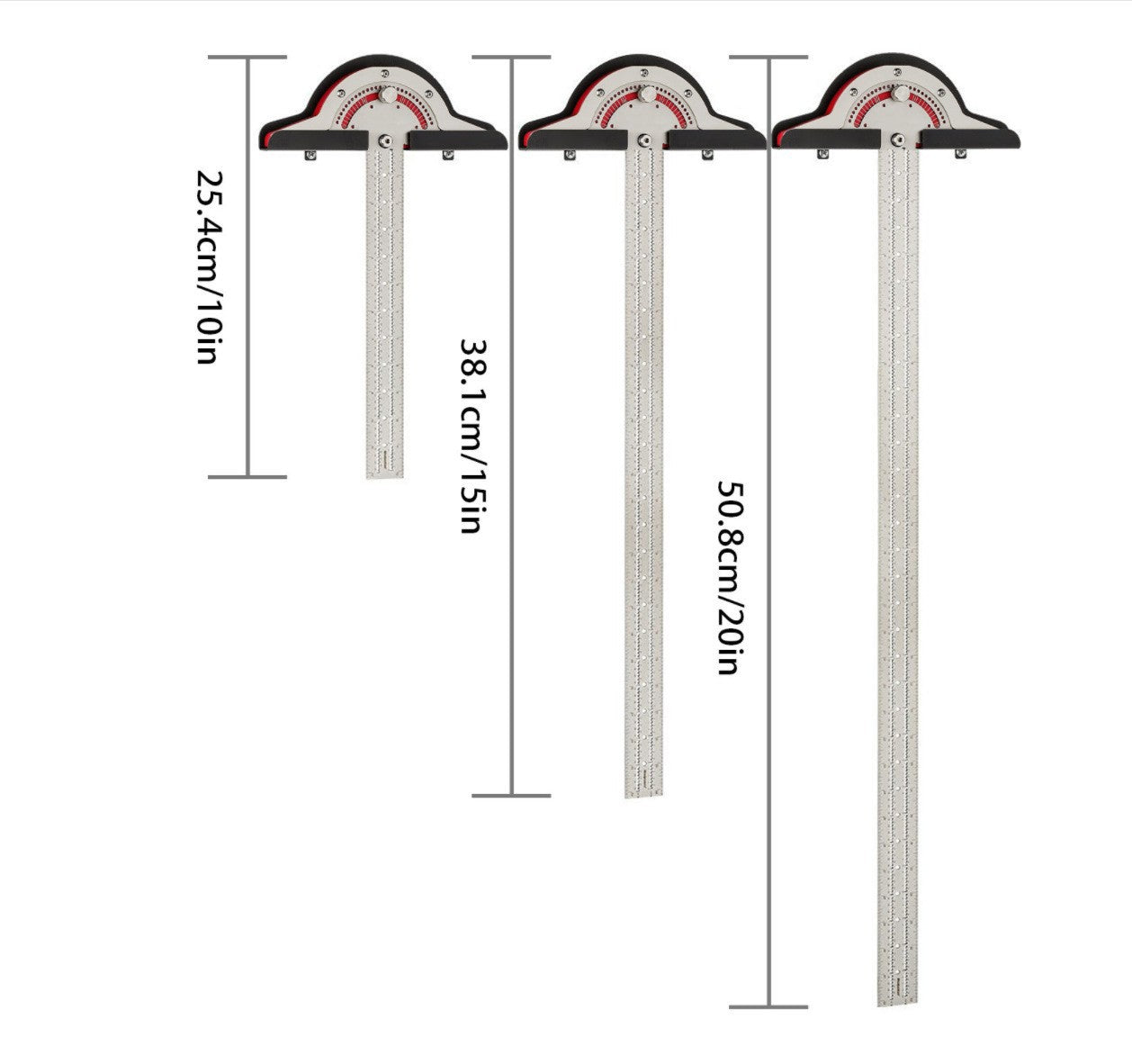 Stainless Steel Woodworking Edge Ruler