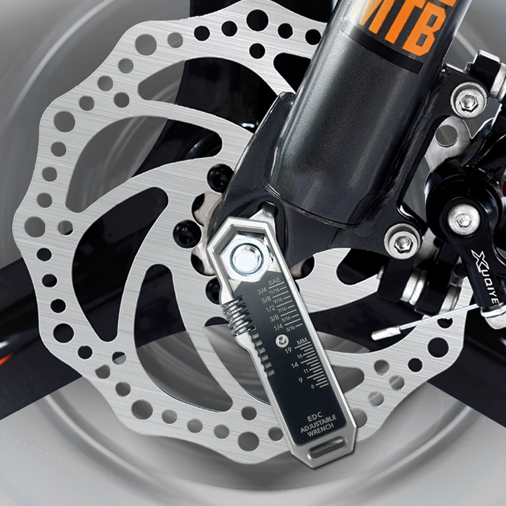 Multi-functional Adjustable Tactical Folding Wrench